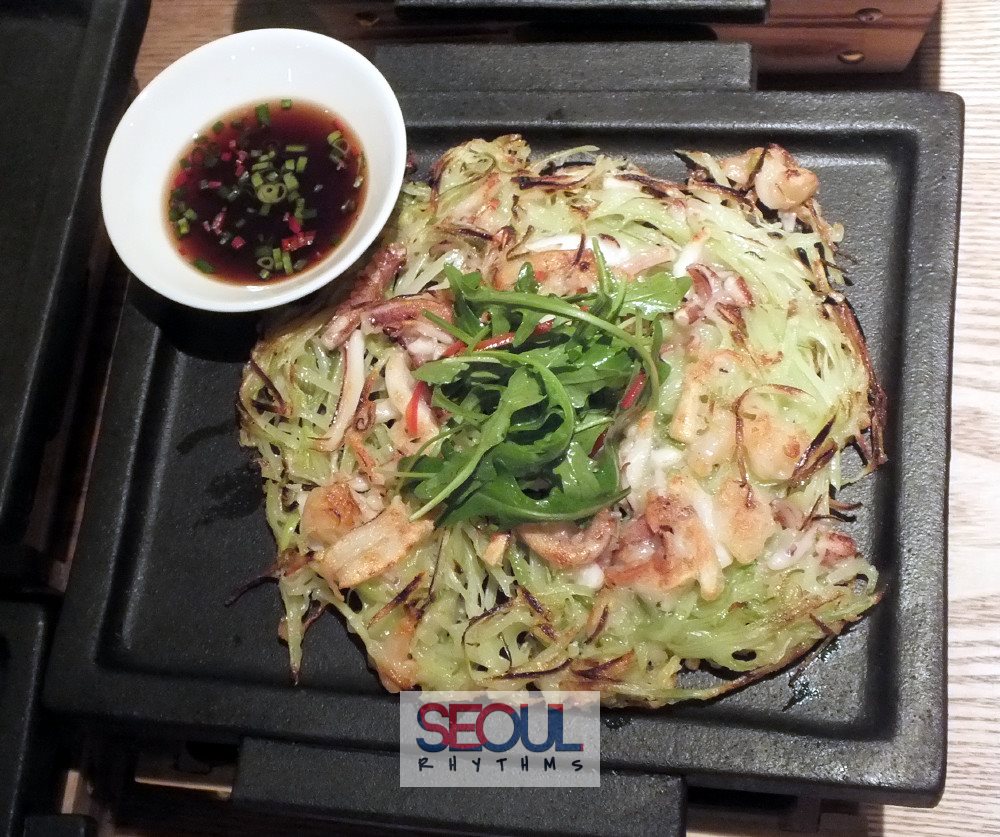 Bibigo Suntec, seafood pajeon