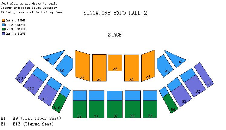 Running Man FM 2013 seating plan