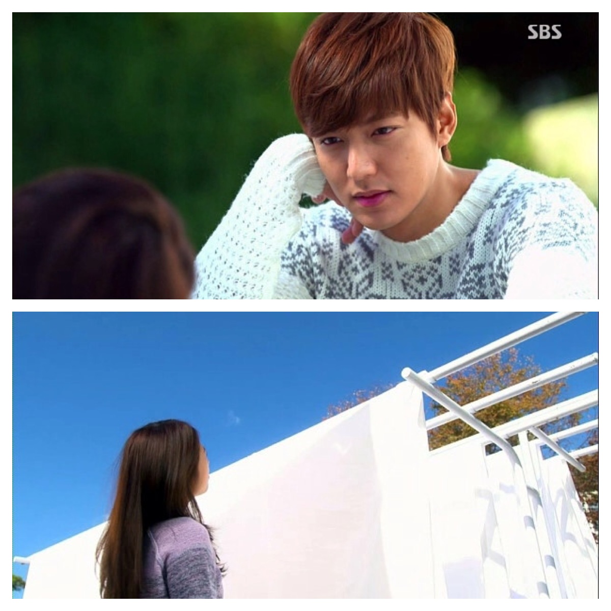 The Inheritors, laundry hanging scene