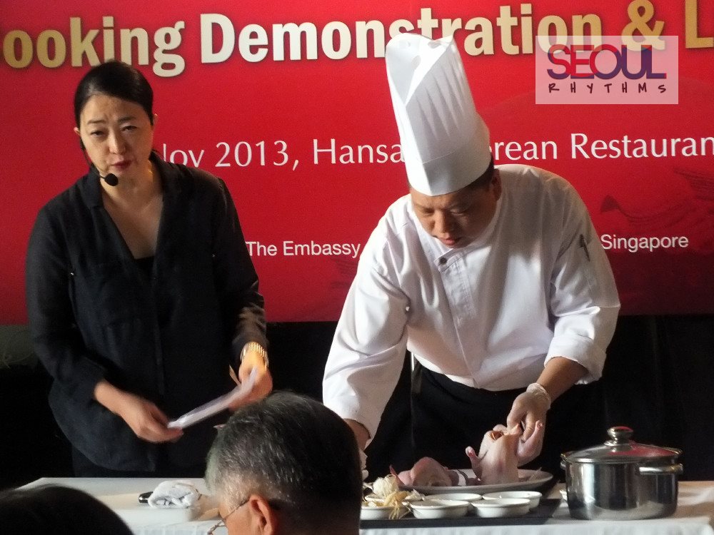 Ginseng Fest, cooking demo 1, 071113