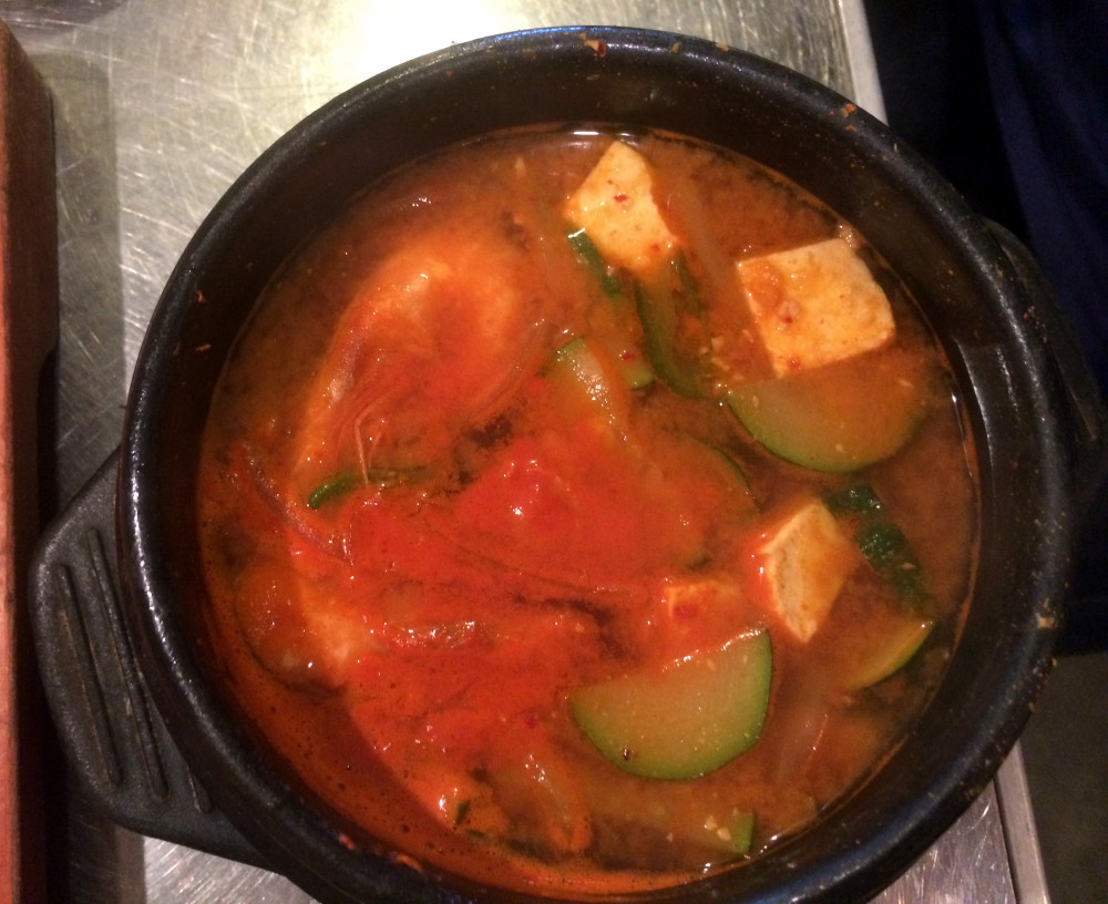 Kimchi soup