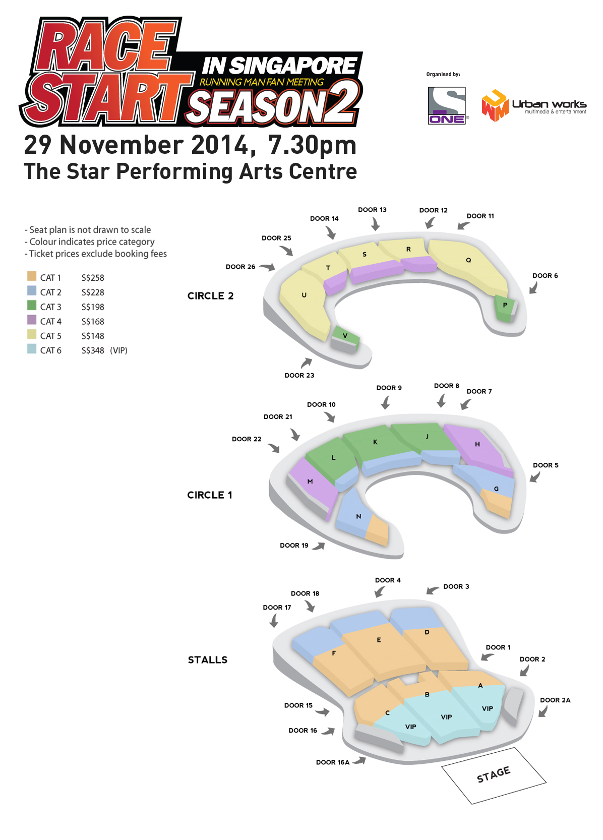 Channel ONE_RunningMan_Seating Plan