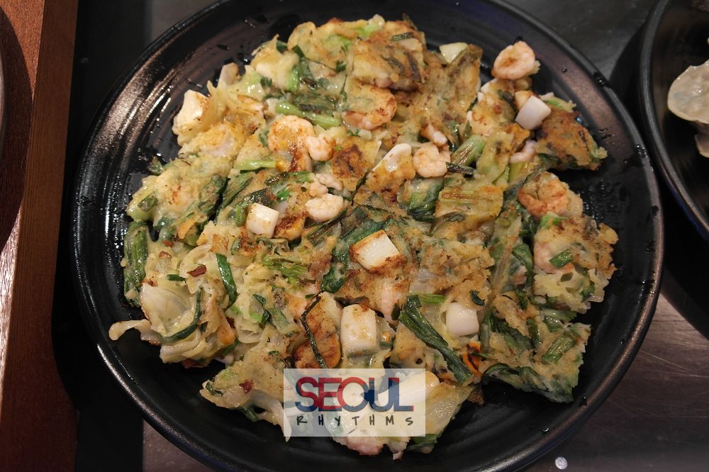 Seafood pajeon