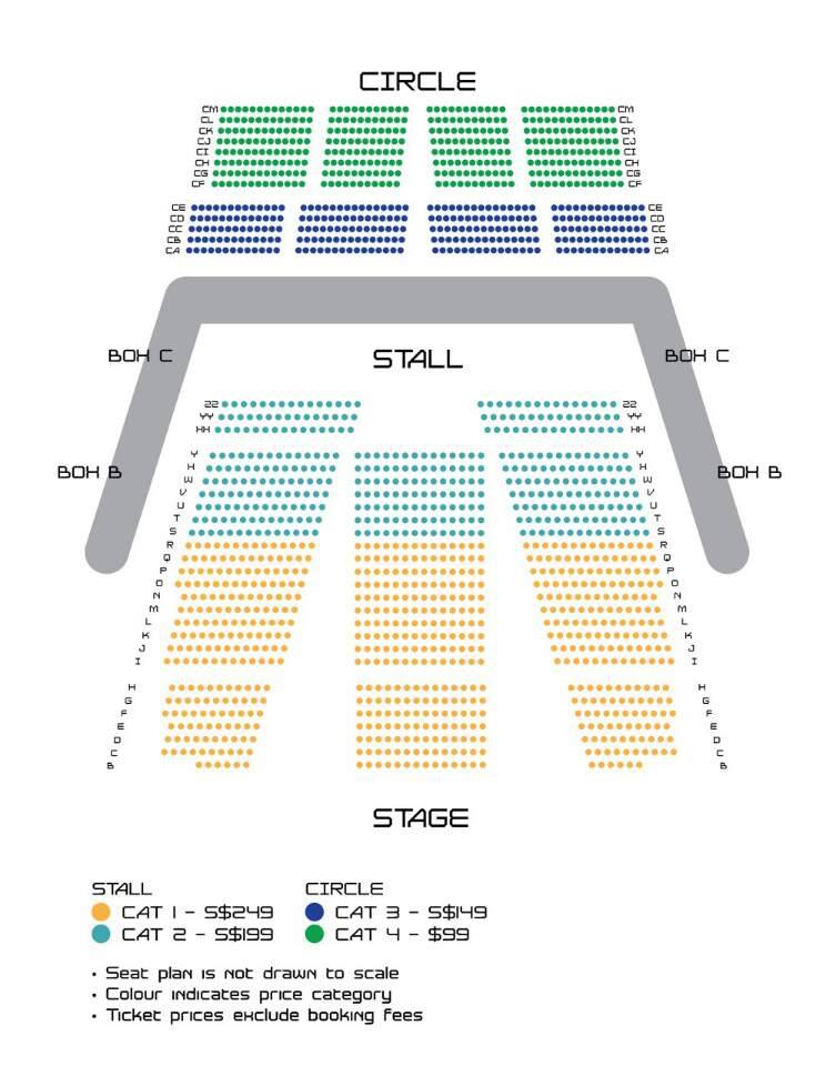 GOT7 Fan Meet seating plan