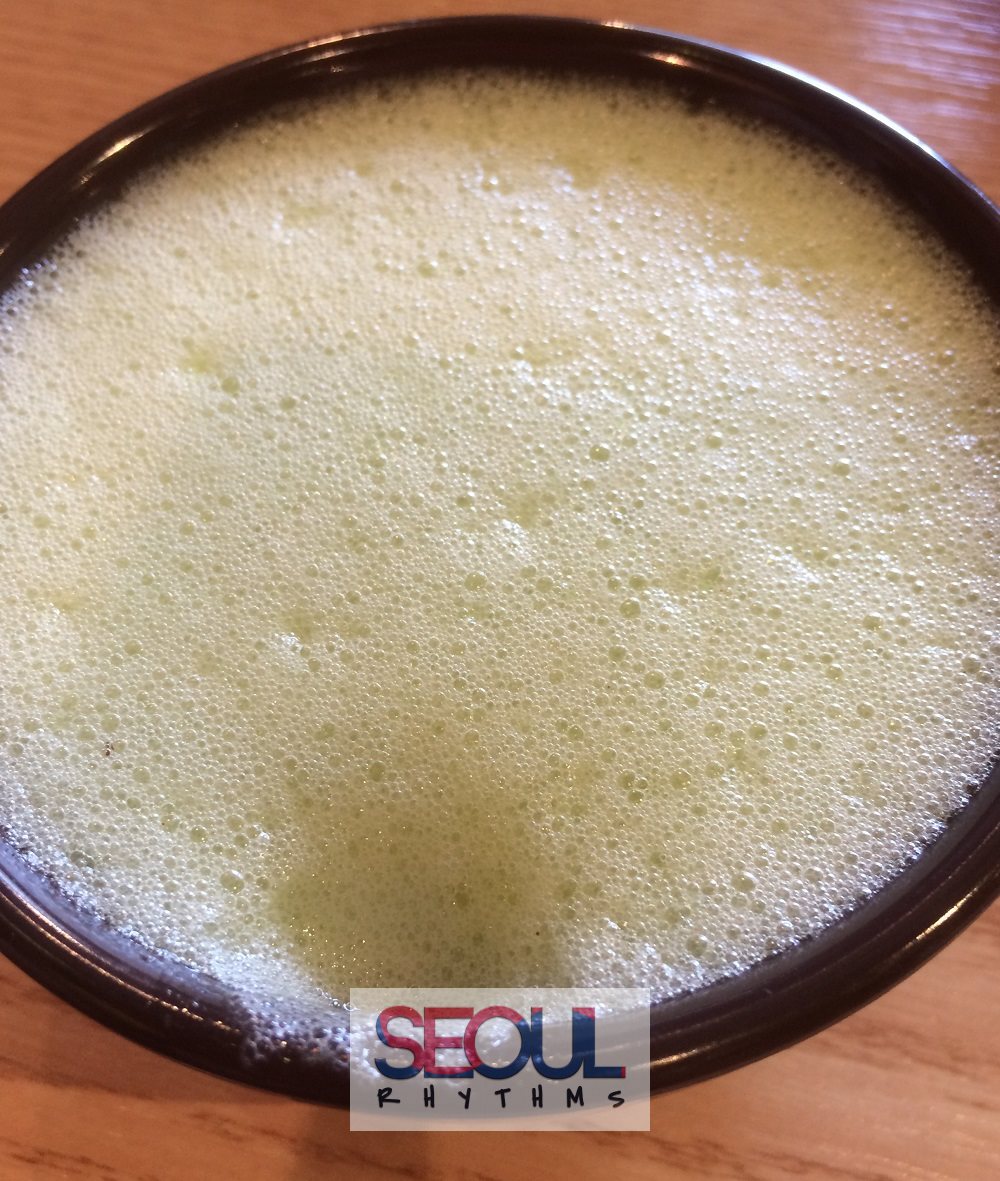 Kiwi Soju cocktal