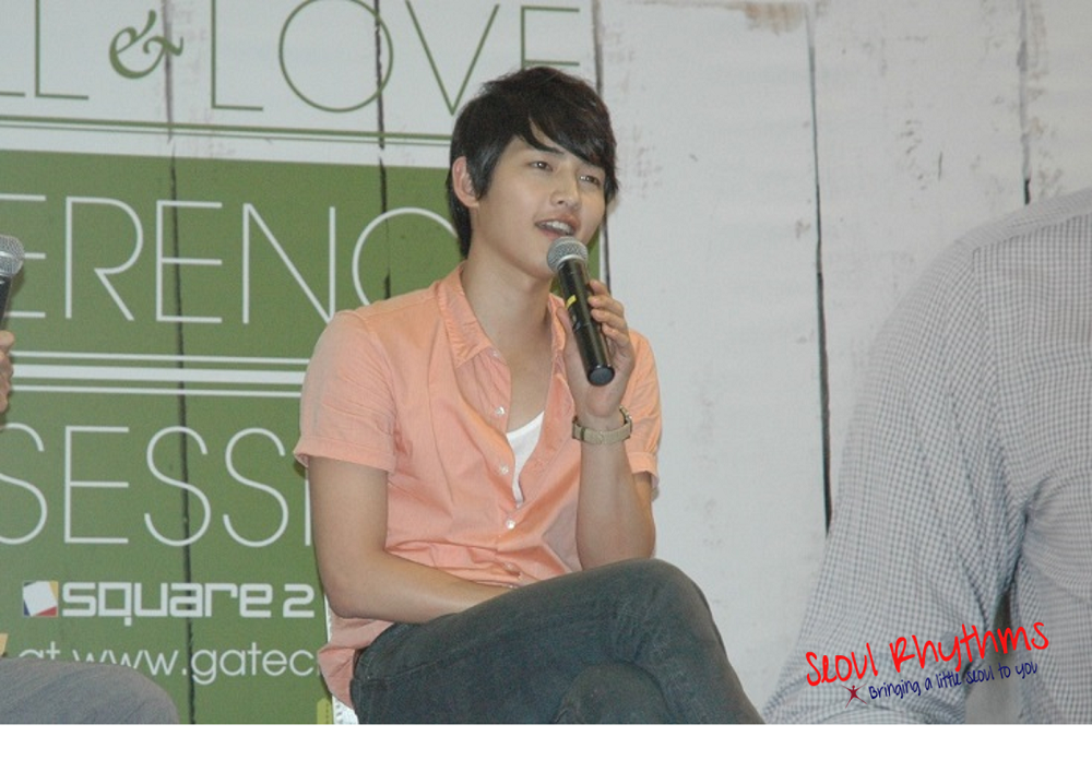 Song Joong Ki,Press Con 2a